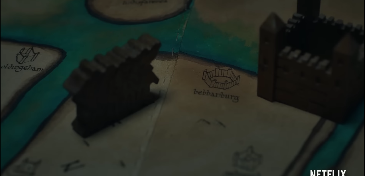 Kadr z serialu produkcji Brytyjskiej "Ostatnie królestwo / The Last Kingdom"